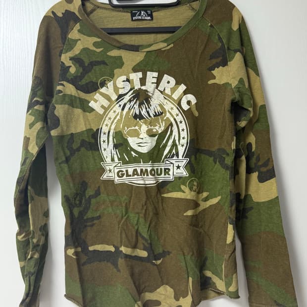 히스테릭글래머 카모롱슬리브