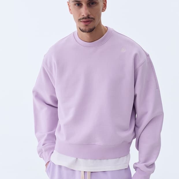 (L) 렉토 크루넥 스웻셔츠 맨투맨 라벤더