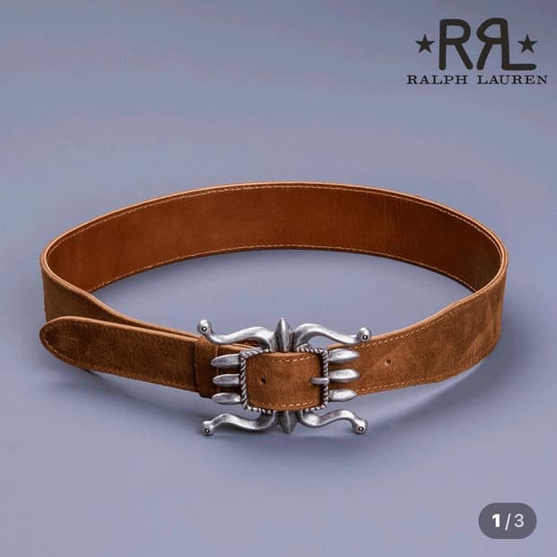 더블알엘 랜치 스웨이드 벨트 32사이즈 구매합니다.