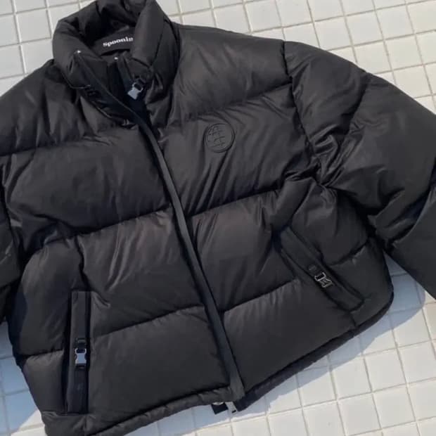 스푸닝 글로니 크롭 패딩