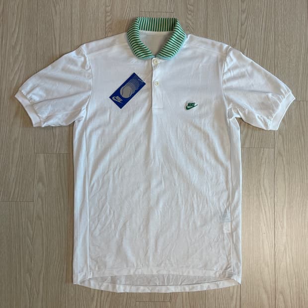 나이키 80s 올드 폴로 피케 티셔츠 NIKE OLD 1984 1번