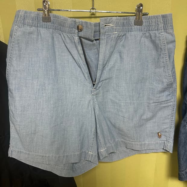 폴로 프랩스터 쇼츠 연청 클래식핏 M