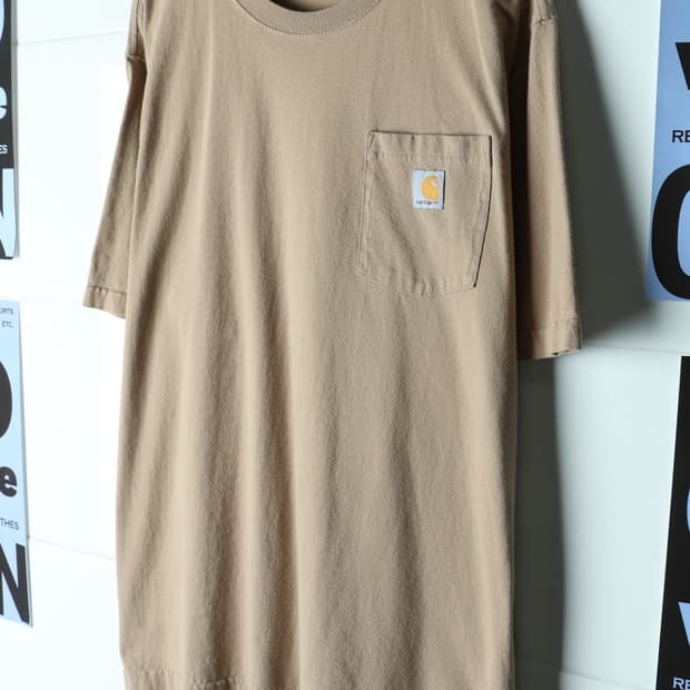 (XL-2XL) 칼하트 반팔 티셔츠 USA 빅사이즈 포켓-H34397