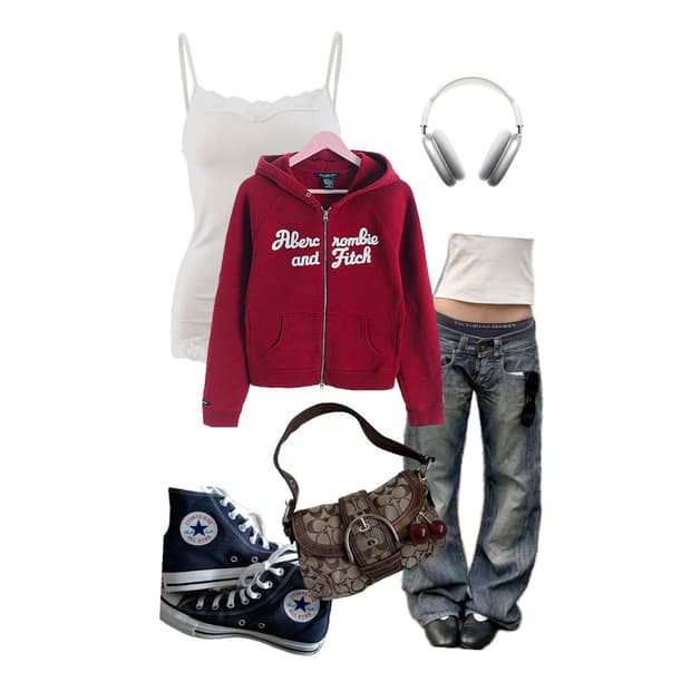 [90s-00s]Abercrombie & Fitch 후드집업 M