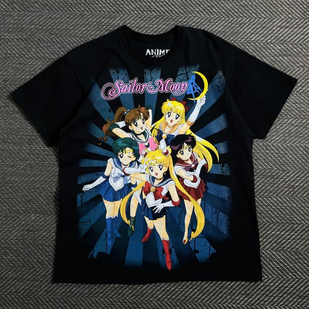 90s USA 빈티지 세일러문 티셔츠 o 4213