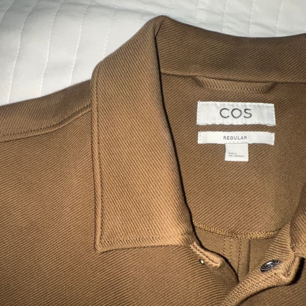 Cos 코스 코튼 트윌 트러커 자켓