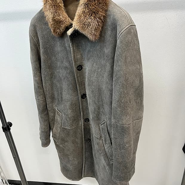 100) 랑방 양털 무스탕 코트 