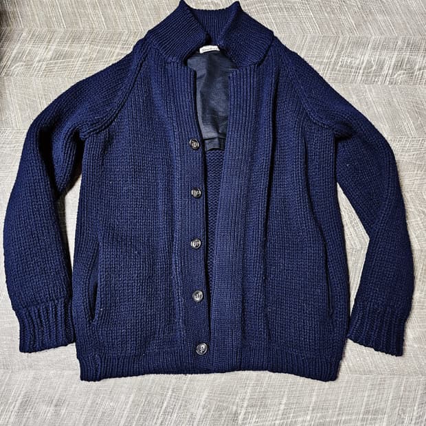 아크네 스튜디오 헤비 울 가디건