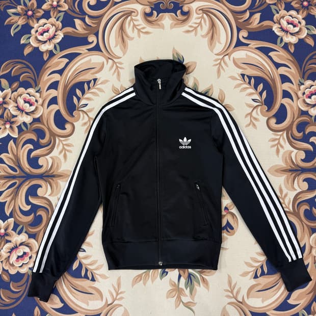 (우먼즈S)아디다스 파이어버드 트랙탑 져지(블랙,뒷판 빅로고)