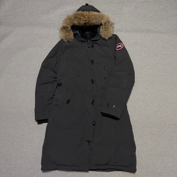 캐나다구스 우먼스 퍼 롱패딩 XS