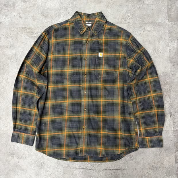 칼하트 플란넬 체크 셔츠