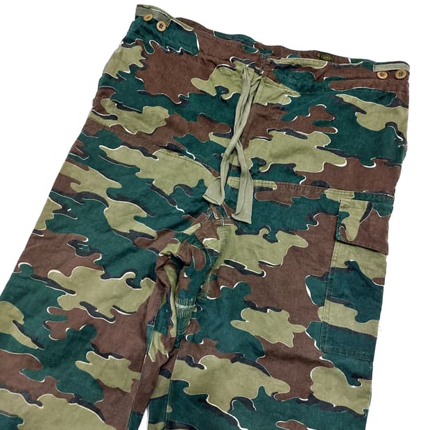 벨기에군 50s 직소카모 파라트루퍼 팬츠 (free size)