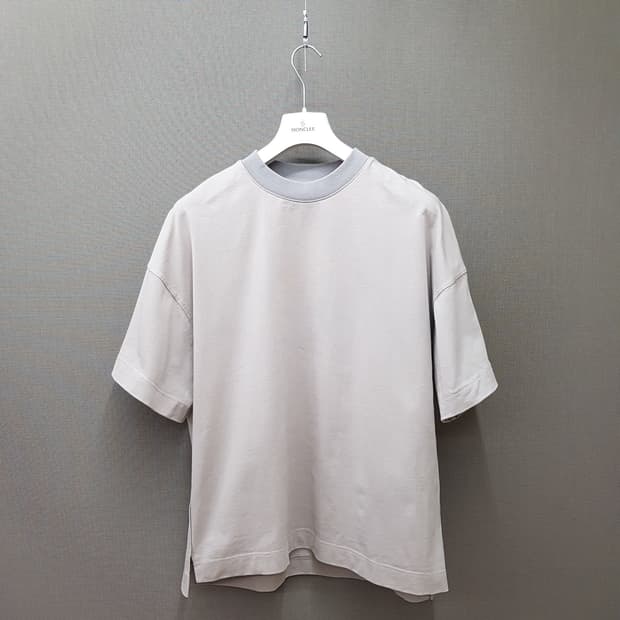 한섬 타임 2021 오버핏 하프 슬리브 티셔츠 100사이즈