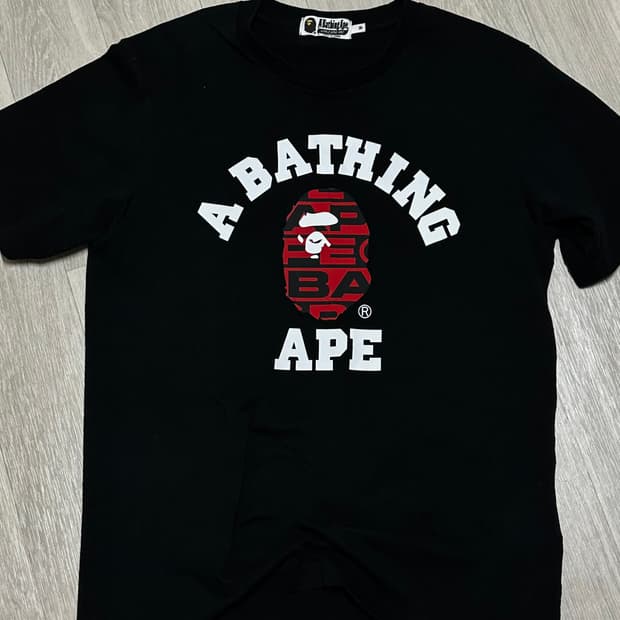 희귀 베이프반팔 M