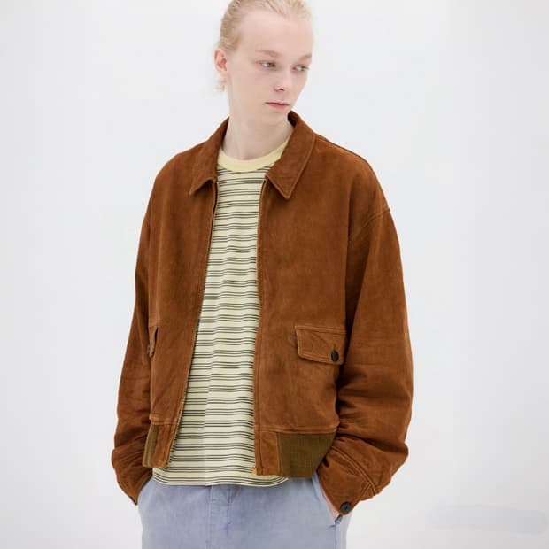 25aw MAHON JKT SUEDE IT