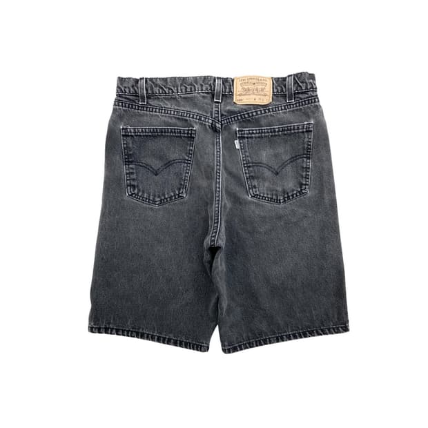 90's Levis 550 Black Shorts [075]