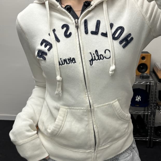 홀리스터 아치로고 후드집업