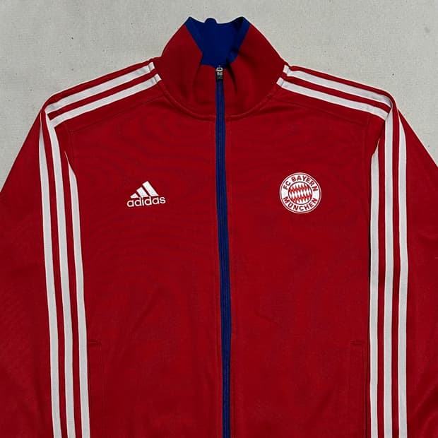 100 아디다스 바이에른 뮌헨 레드 트랙탑