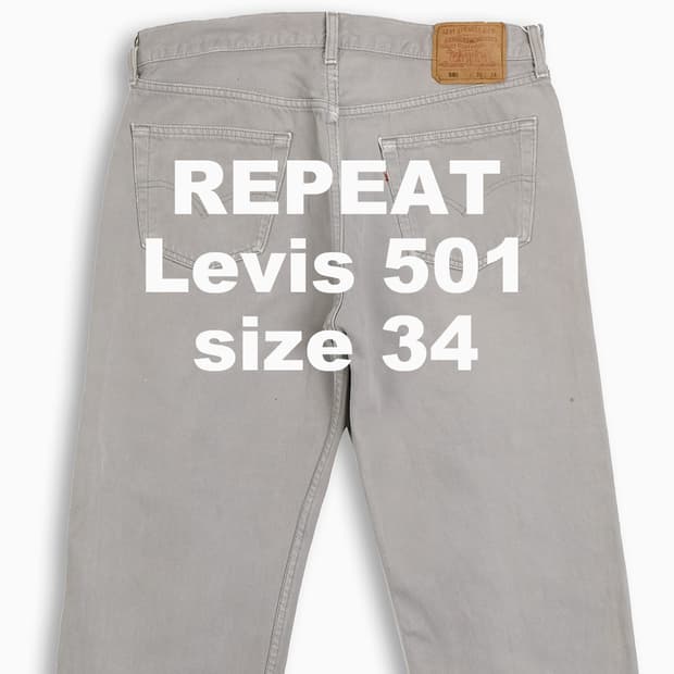 빈티지 리바이스 501 90s USA 34 인치 LV50136509