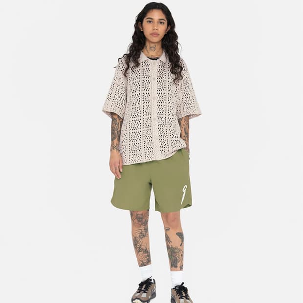 스투시 크로셰 니트 xl