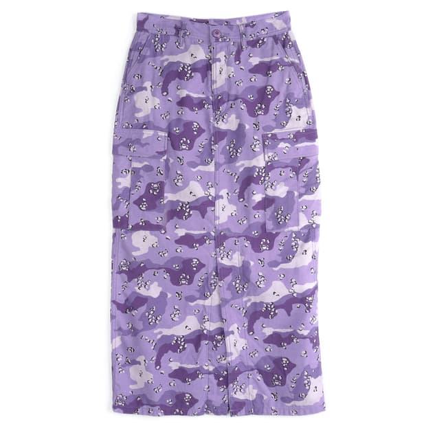 엑스걸 카모 롱 스커트