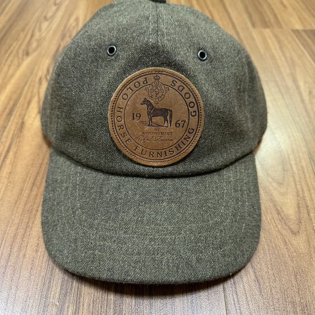 폴로 랄프로렌 Horse Furnishing 울 볼캡