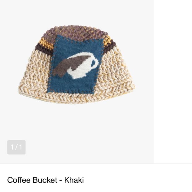 미수아바흐브 coffee bucket 비니