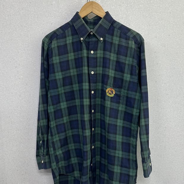 (WOMEN M)90'S BUEBERRYS 체크셔츠-M2267