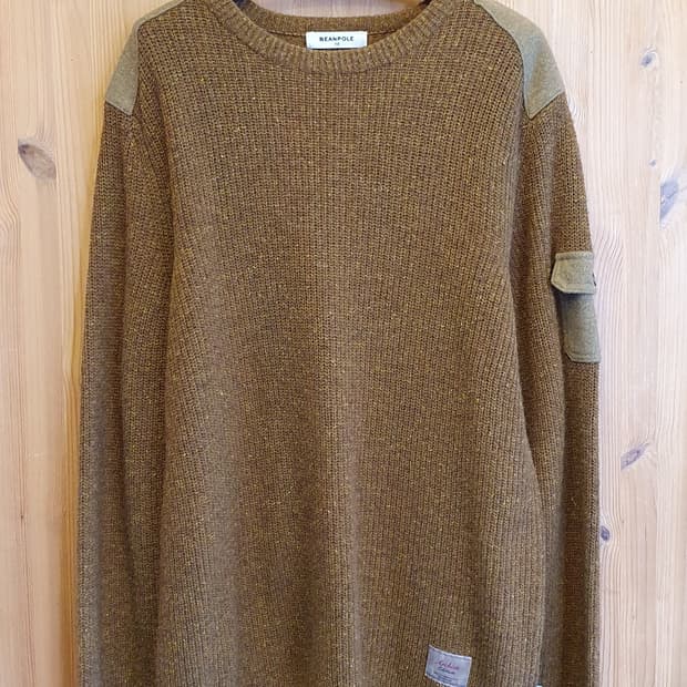 100.빈폴 패치 포켓니트