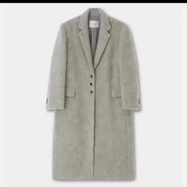 블루브릭 모헤어 코트