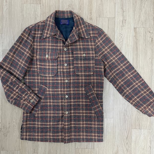 95) 70's 펜들턴 체크 울 자켓(RRL&LVC&폴로)