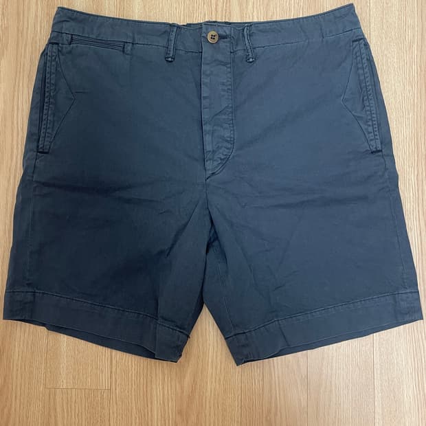 RRL 더블알엘 가먼트 다잉 치노 쇼츠 34 팝니다.(새상품급)