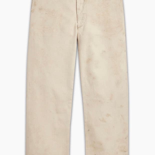 더블알엘 rrl 디스트레스트 베드포드 코드 필드 팬츠 34/32