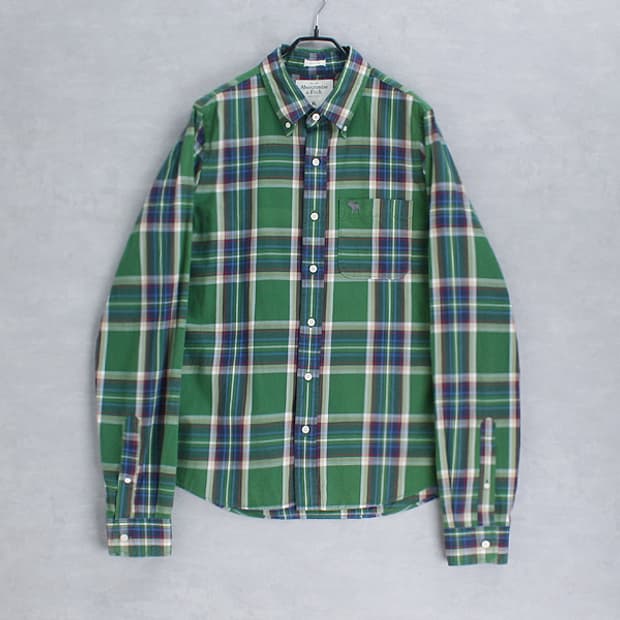 Abercombie & Fitch _ check cotton shirt
