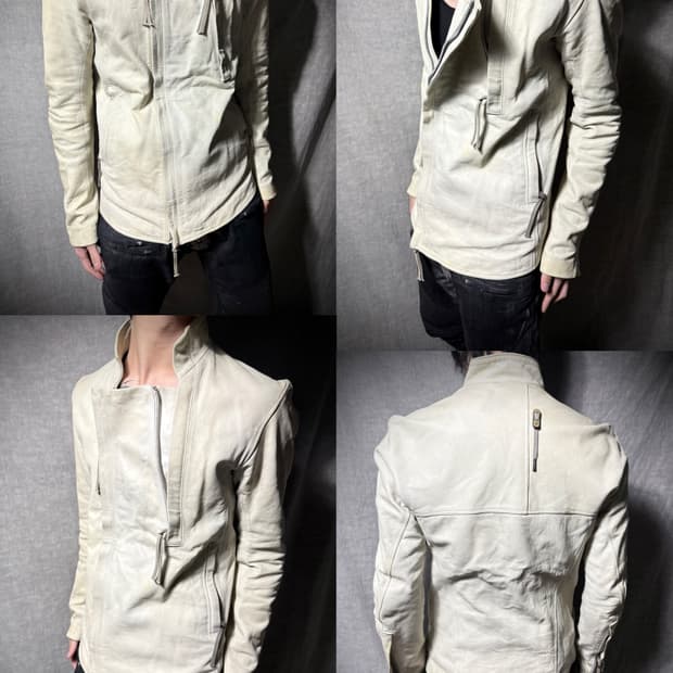 Boris Bidjan Saberi J3 Leather Jacket 