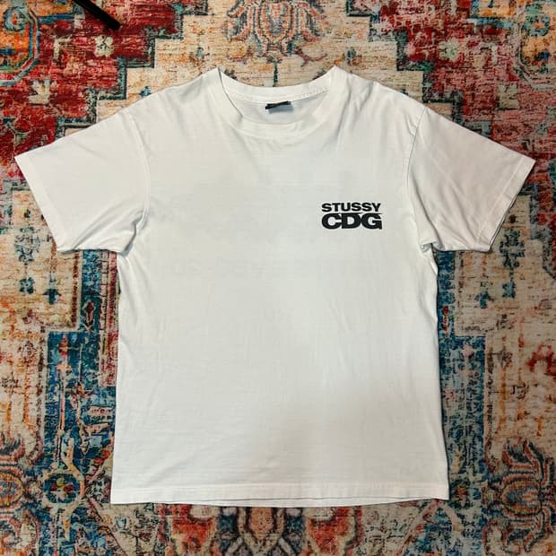 [L] 스투시 x CDG 서프맨 반팔