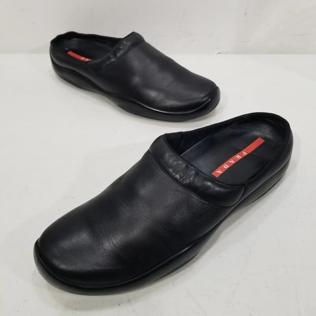 프라다 스포츠 레더 슬립온 슈즈 240-245