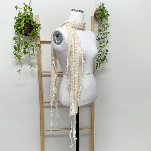 JPN/ 레이스스카프 모리걸스카프 모리룩스카프 모리룩스카프