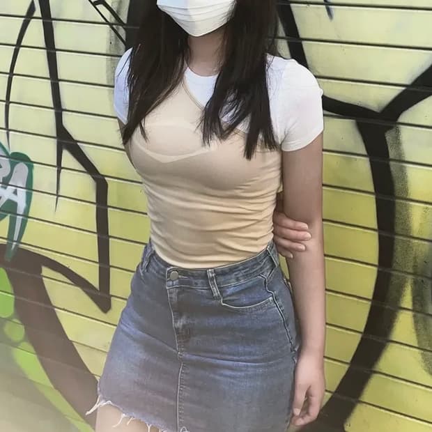 미스치프 롬버스 원숄더탑