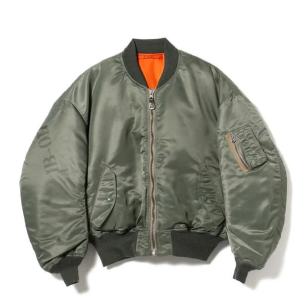 버즈릭슨 x INSCRIRE x BEAMS 별주 MA-1 XL