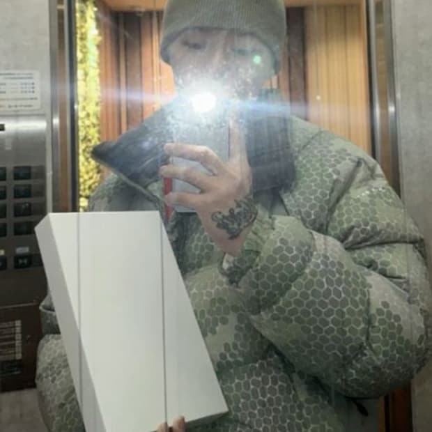 [XL]ACG 벌집 패딩 키드밀리님 착용