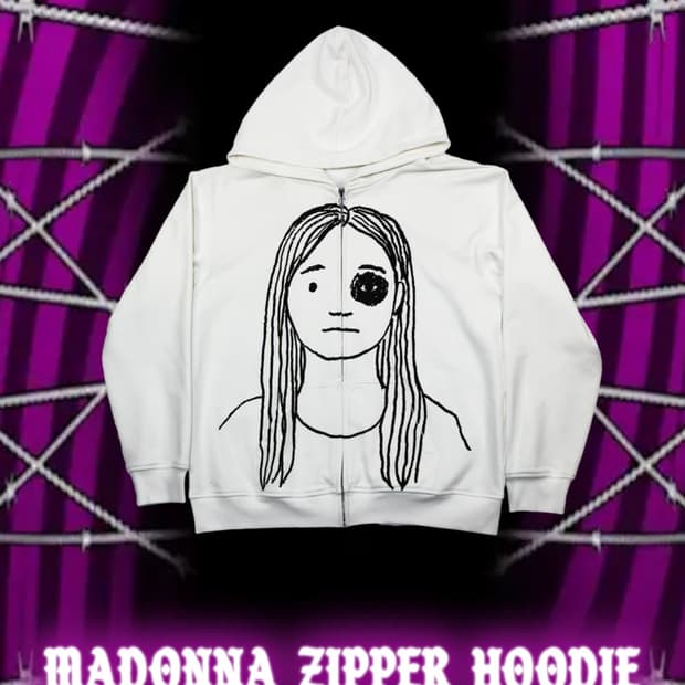 (M) CHE "Praiseche" merch madonna zip 