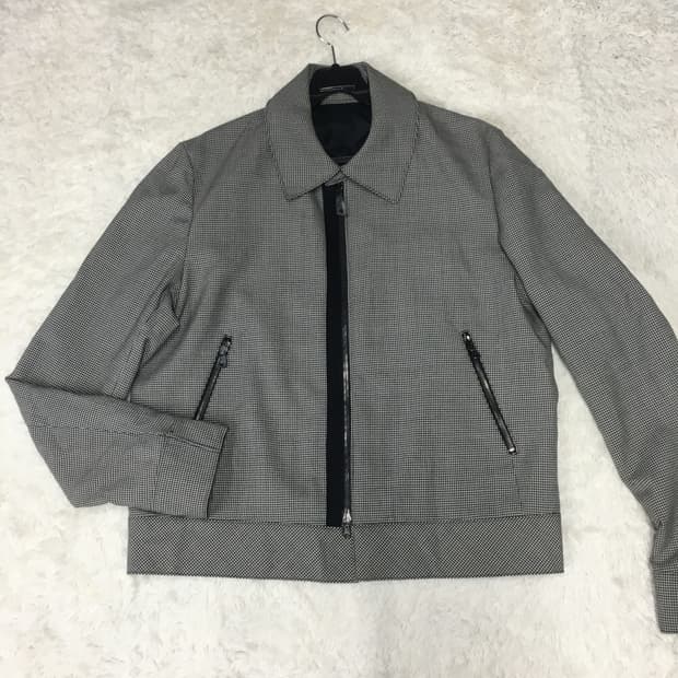 우영미 하운즈투스 체크 블루종 BB15