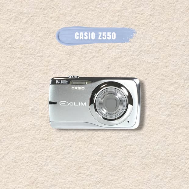 (이채영/풀박스!🫧) 카시오 엑슬림 Z550 디카/디지털카메라