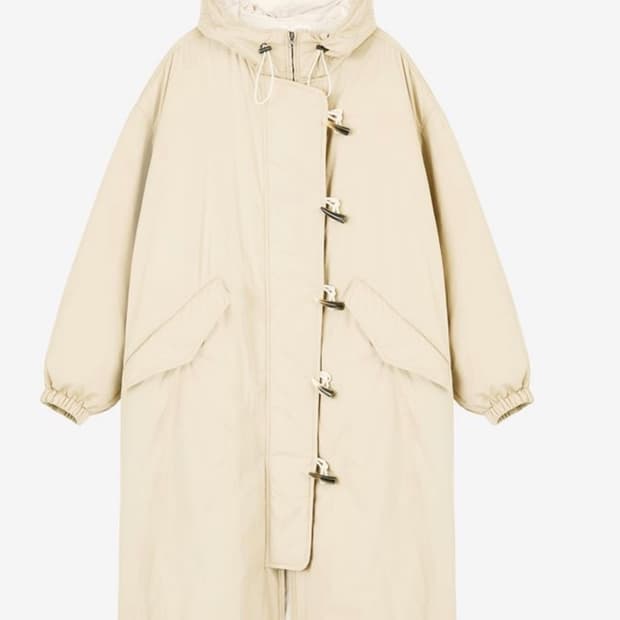 이자벨 마랑 오버사이즈 후드 패딩 더플코트 야상자켓 유니섹스