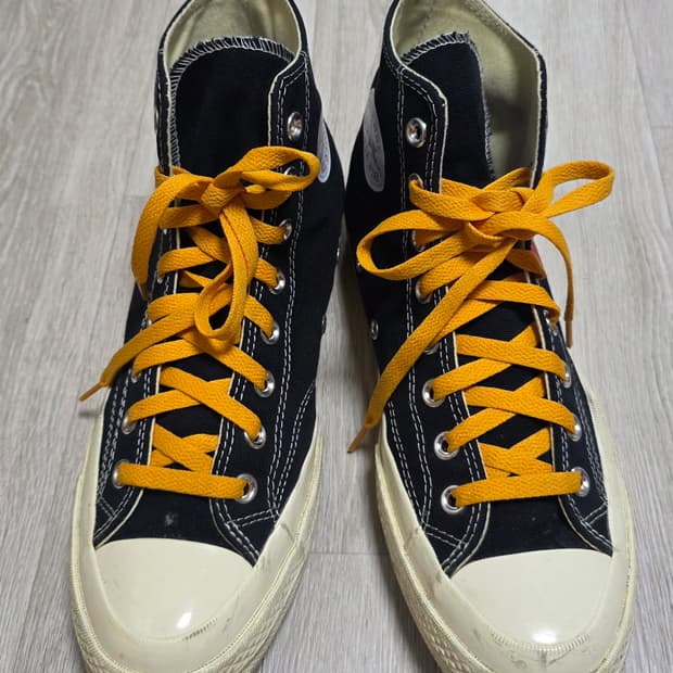 [265]컨버스x스투시 콜라보 블랙 스니커즈