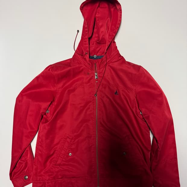 여성 빈폴 올드스쿨 레트로 후드 바람막이 S 155