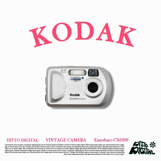 Kodak easyahre cx6200디카