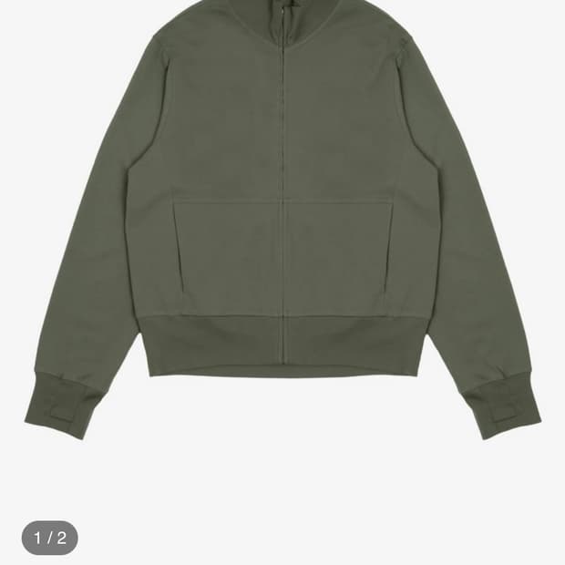 Asien- Layer Zip Jersey Khaki (1)