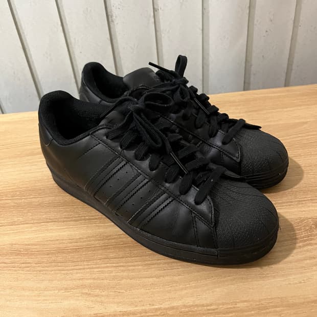 아디다스 트리플 블랙 슈퍼스타 265